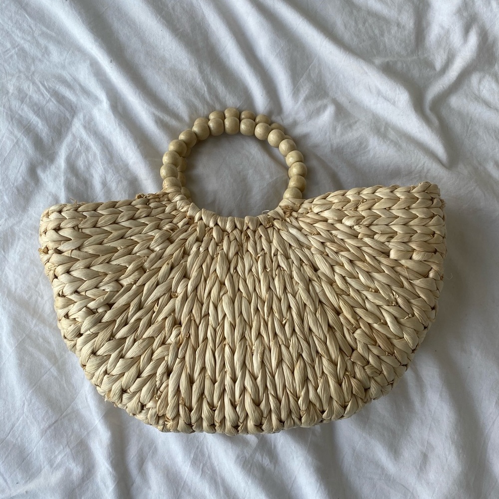 Zara straw tote bag - medium